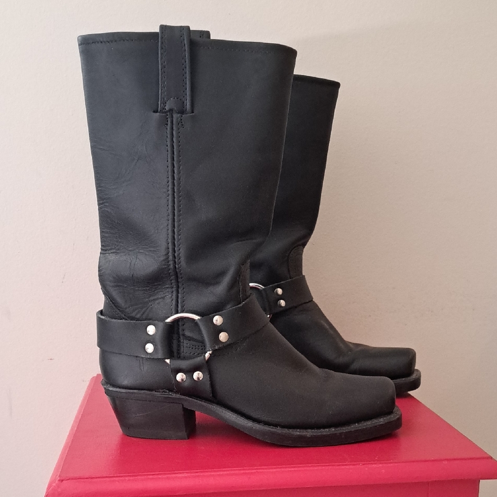 Frye Harness Boots